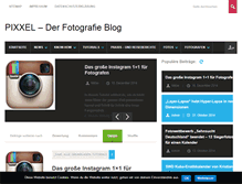 Tablet Screenshot of pixxel-blog.de